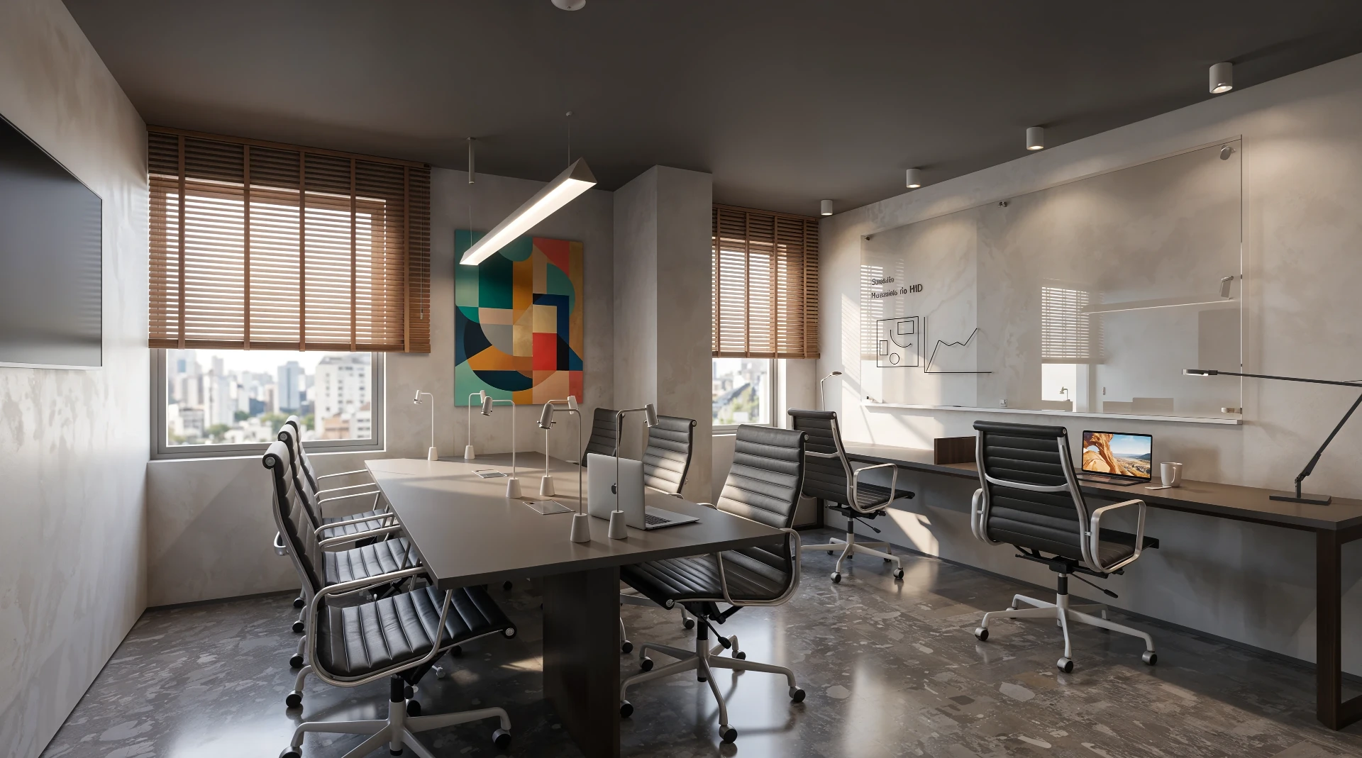 Espaço de coworking do Edifício Lume