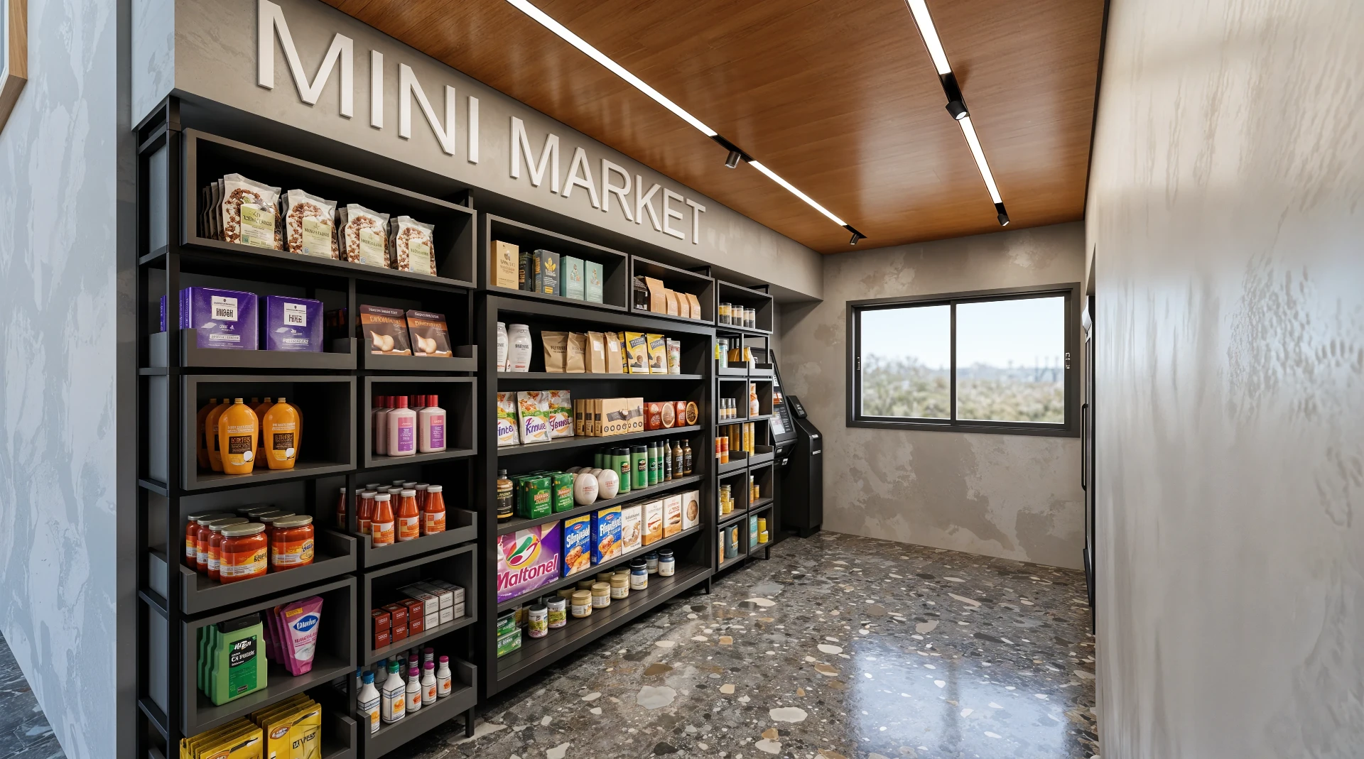 Mini market 24h do empreendimento